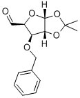 3-O-BENZYL-1,2-O-ISOPROPYLIDENE-ALPHA-D-XYLO-PENTODIALDO-1,4-FURANOSE Structural