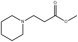 METHYL 3-(PIPERIDIN-1-YL)PROPANOATE Structural