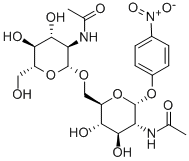 p-Nitrophenyl 2-Acetamido-2-deoxy-(6-O-2-acetamido-2-deoxy-b-D-glucopyranosyl)-a-D-galactopyranoside