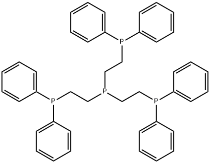 TRIS[2-(DIPHENYLPHOSPHINO)ETHYL]PHOSPHINE Structural