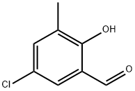 5-CHLORO-2-HYDROXY-3-METHYLBENZALDEHYDE Structural