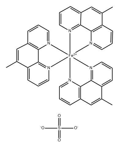 5-METHYL-1,10-PHENANTHROLINE FERROUS SULFATE,5-METHYL-1,10-PHENANTHROLINE FERROUS SULFATE, 0.025 M SOLUTION