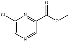 2-Chloro-6-pyrazinecarboxylic acid methyl ester Structural