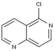 5-CHLORO-1,6-NAPHTHYRIDINE
 Structural