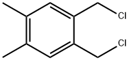 1,2-BIS(CHLOROMETHYL)-4,5-DIMETHYLBENZENE Structural