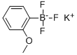 POTASSIUM (2-METHOXYPHENYL)TRIFLUOROBORATE Structural