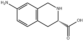 3-Isoquinolinecarboxylicacid,7-amino-1,2,3,4-tetrahydro-,(3S)-(9CI) Structural