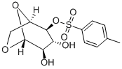 1,6-Anhydro-4-O-p-toluenesulfonyl-β-D-glucopyranose Structural