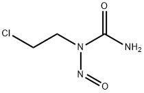 1-(2-chloroethyl)-1-nitrosourea Structural