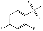 2,4-DIFLUOROPHENYLMETHYLSULFONE Structural