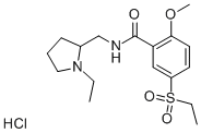 Sultopride hydrochloride Structural