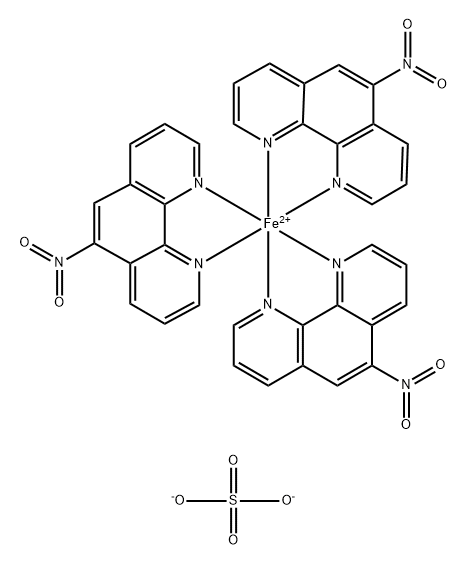 5-NITRO-1,10-PHENANTHROLINE FERROUS SULFATE