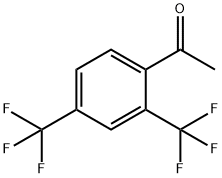 2',4'-BIS(TRIFLUOROMETHYL)ACETOPHENONE 98 Structural