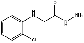 (2-CHLORO-PHENYLAMINO)-ACETIC ACID HYDRAZIDE Structural