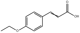 4-ETHOXYCINNAMIC ACID Structural