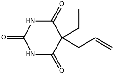 5-allyl-5-ethylbarbituric acid Structural