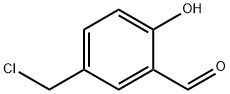 5-(CHLOROMETHYL)-2-HYDROXYBENZALDEHYDE Structural