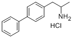 4-Biphenylethylamine, alpha-methyl-, hydrochloride, DL-