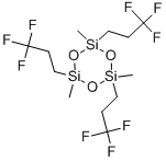 1,3,5-Tris[(3,3,3-trifluoropropyl)methyl]cyclotrisiloxane Structural