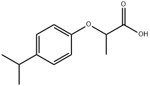 2-(4-ISOPROPYLPHENOXY)PROPANOIC ACID Structural