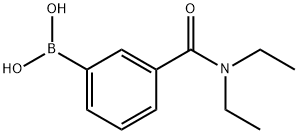 3-(N,N-DIETHYLAMINOCARBONYL)PHENYLBORONIC ACID Structural