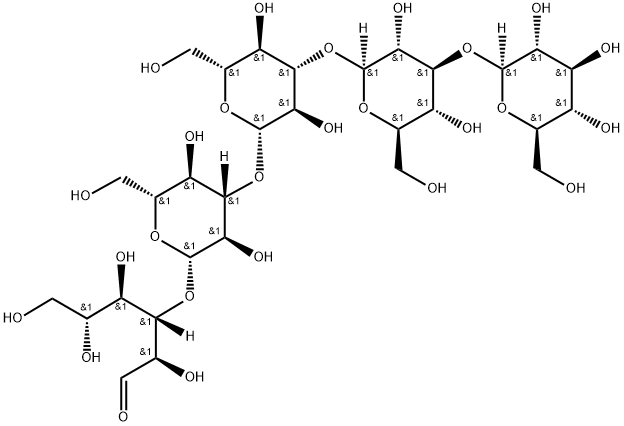 Laminaripentaose Structural