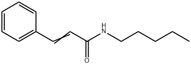 N-PENTYL-3-PHENYL-2-PROPENAMIDE Structural