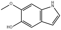 5-hydroxy-6-methoxyindole Structural