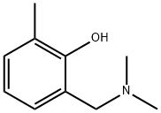 2-((DIMETHYLAMINO)METHYL)-6-METHYLPHENOL Structural