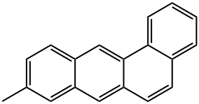 9-Methylbenz[a]anthracene. Structural