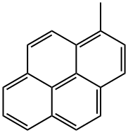 1-METHYLPYRENE Structural