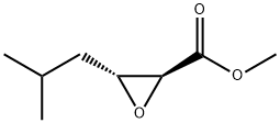 Oxiranecarboxylic acid, 3-(2-methylpropyl)-, methyl ester, (2S,3R)- (9CI) Structural