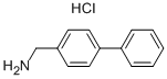 C-BIPHENYL-4-YL-METHYLAMINE HYDROCHLORIDE Structural