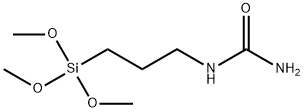 1-[3-(Trimethoxysilyl)propyl]urea Structural