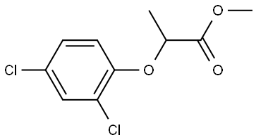 methyl (±)-2-(2,4-dichlorophenoxy)propionate  Structural