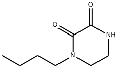 2,3-Piperazinedione,1-butyl-(7CI,9CI) Structural