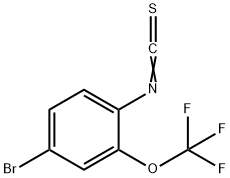 4-Bromo-2-(trifluoromethoxy)phenyl isothiocyanate 97%,4-BROMO-2-(TRIFLUOROMETHOXY)PHENYL ISOTHIOCYANATE