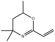 5,6-DIHYDRO-4,4,6-TRIMETHYL-2-VINYL-1,3(4H)-OXAZINE Structural