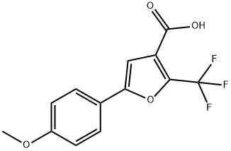 5-(4-METHOXYPHENYL)-2-(TRIFLUOROMETHYL)-3-FUROIC ACID