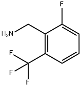 2-FLUORO-6-(TRIFLUOROMETHYL)BENZYLAMINE Structural