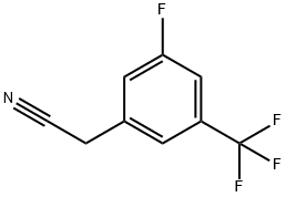 3-FLUORO-5-(TRIFLUOROMETHYL)PHENYLACETONITRILE Structural