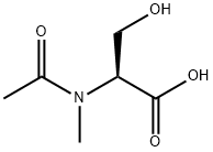L-Serine, N-acetyl-N-methyl- (9CI) Structural