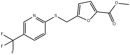 METHYL 5-([[5-(TRIFLUOROMETHYL)-2-PYRIDYL]THIO]METHYL)-2-FUROATE