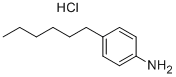 P-HEXYLANILINE HYDROCHLORIDE Structural