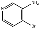 3-Amino-4-bromopyridine Structural Picture