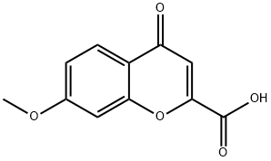 4H-1-BENZOPYRAN-2-CARBOXYLIC ACID, 7-METHOXY-4-OXO- Structural