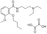 N-(3-Diethylaminopropyl)-2-butoxy-3-methoxybenzamide oxalate