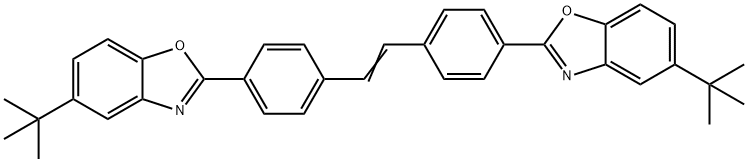 2,2'-(Vinylenedi-p-phenylene)bis[5-tert-butylbenzoxazole] Structural