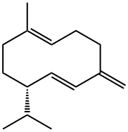 germacreneD,1-methyl-5-methylene-8-(1-methylethyl)-1,6-cyclodecadiene Structural