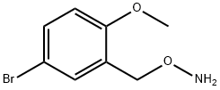O-[(5-bromo-2-methoxy-phenyl)methyl]hydroxylamine Structural